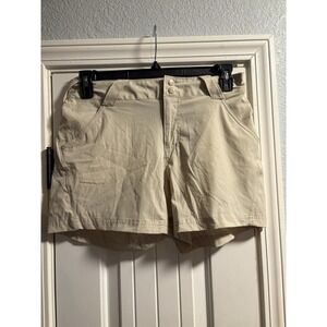 NWT Columbia Women's PFG Coral Point III Shorts Fossil SIZE 8